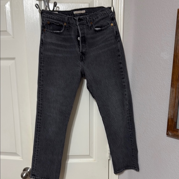 Levi's Denim - Levi's Black Straight Leg Jeans